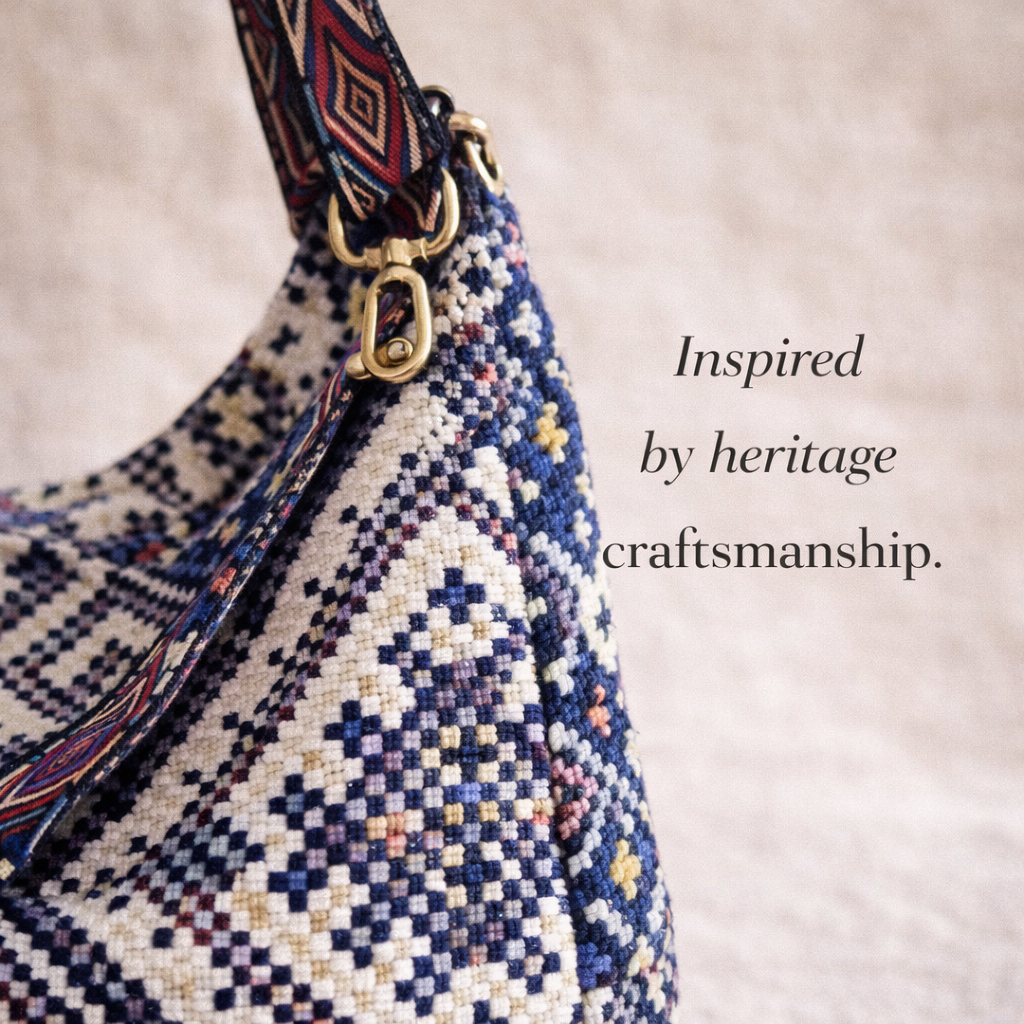 lightweight fabric shoulder bag stylish