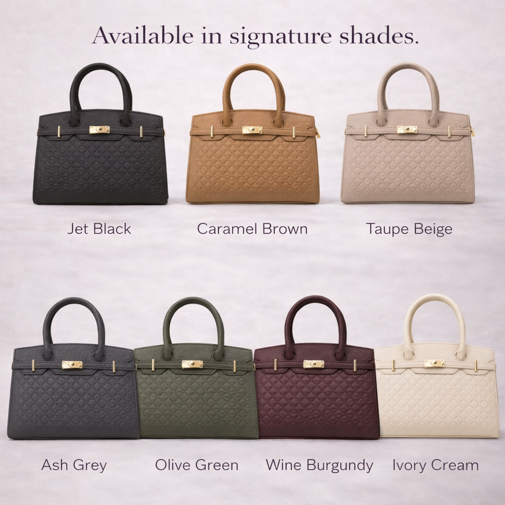 sophisticated women handbag neutral colors