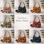 Elegant bow handbag for women