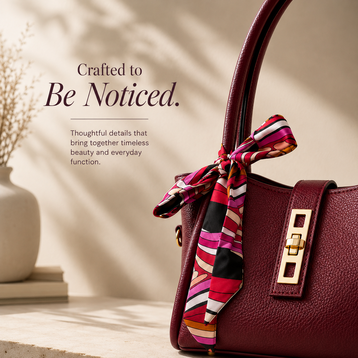 Textured women's tote
