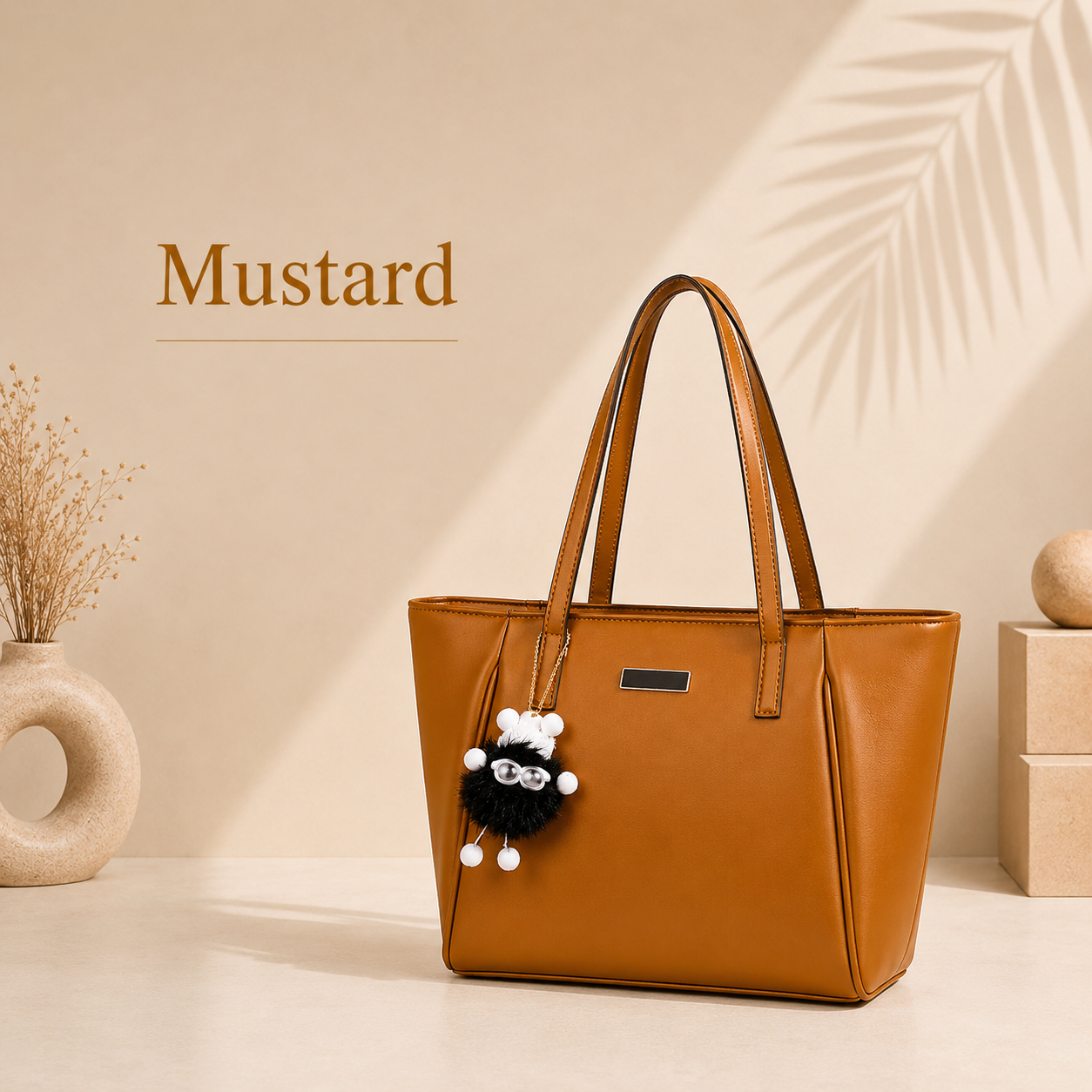stylish women's shoulder tote