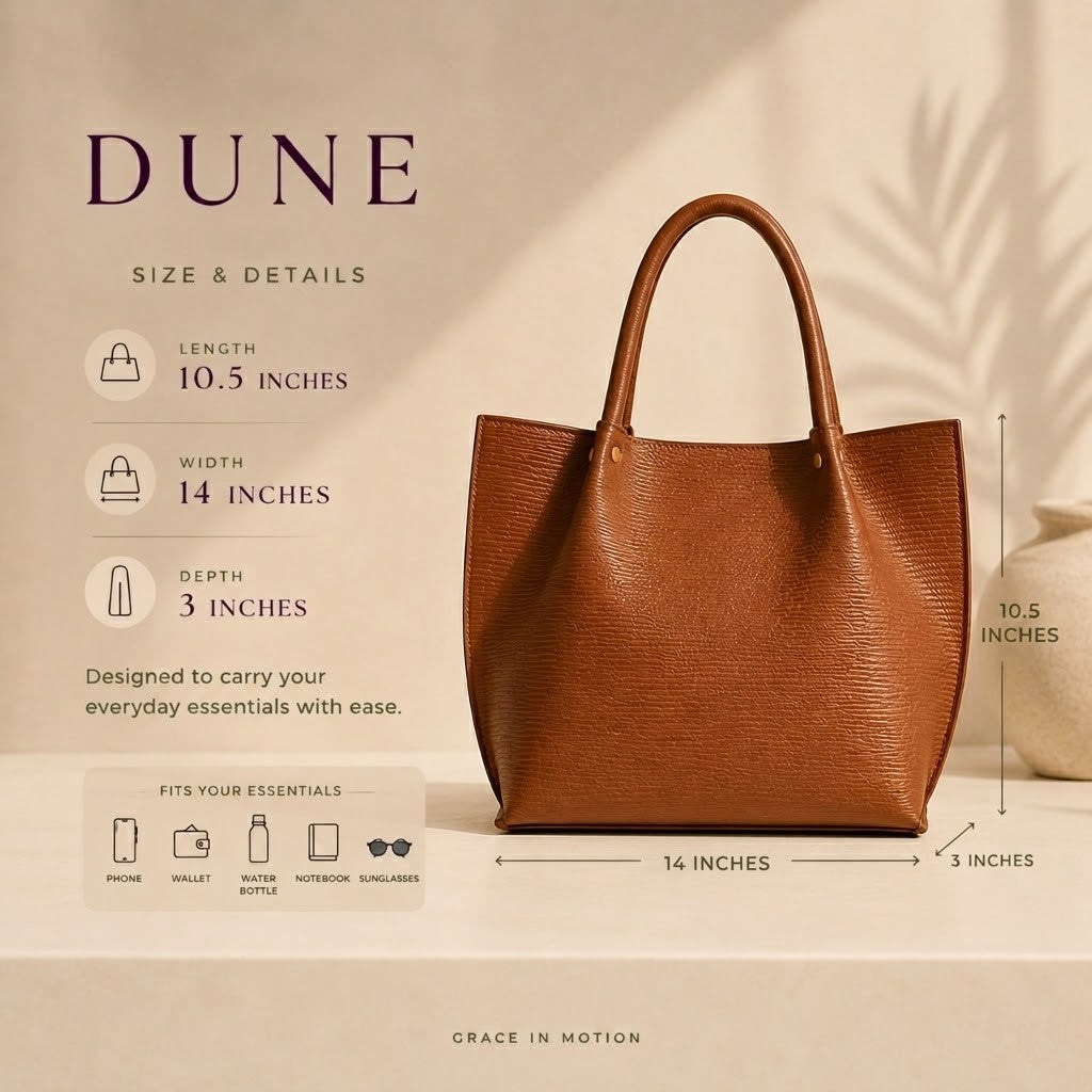 textured everyday carry bag