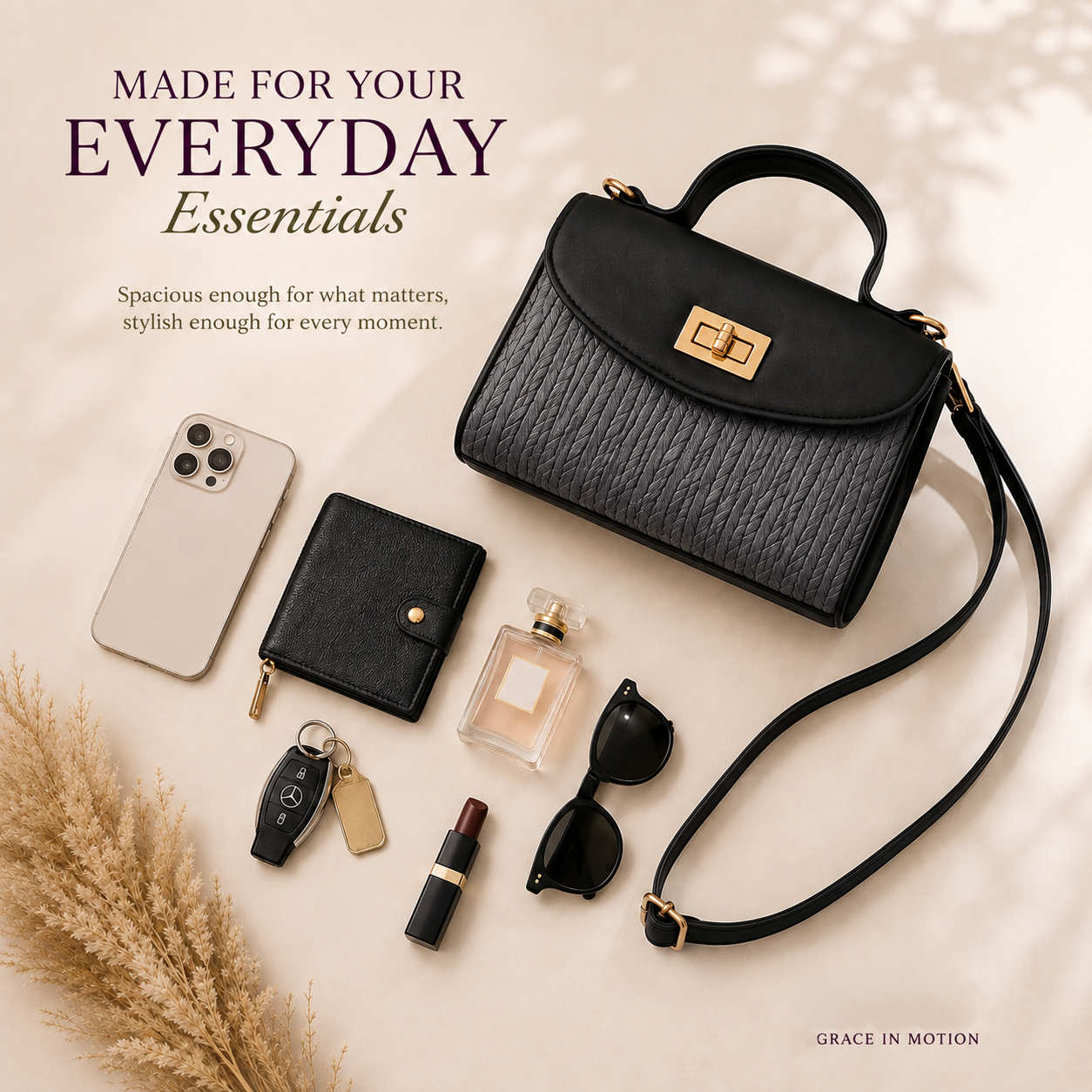 Elegant shoulder bag