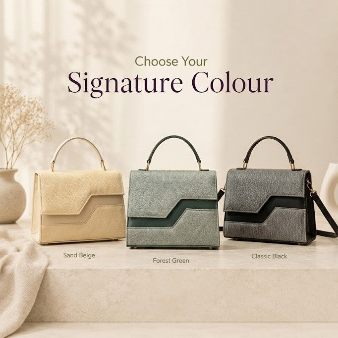 Minimalist fashion handbag
