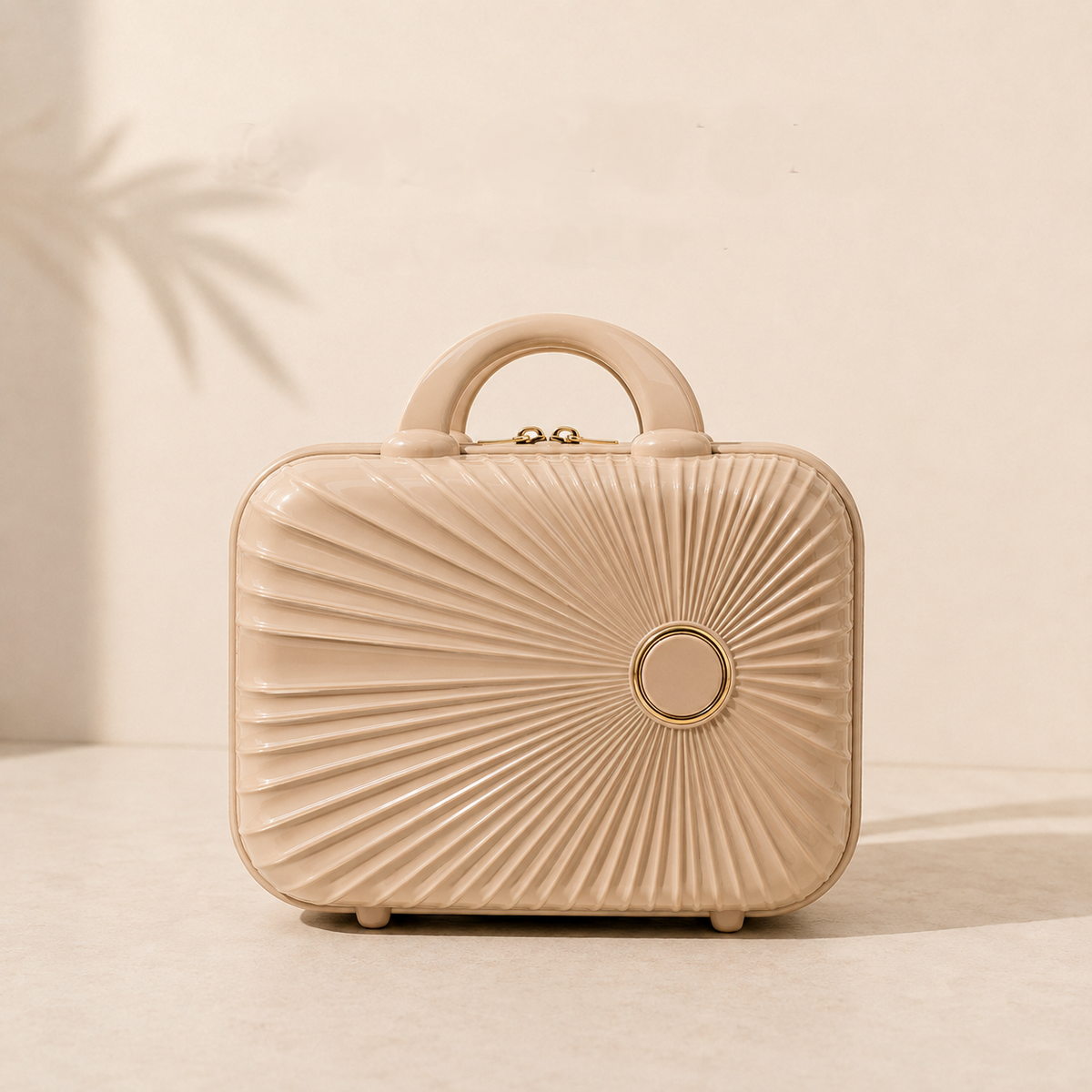 Portable beauty organizer for toiletries and makeup