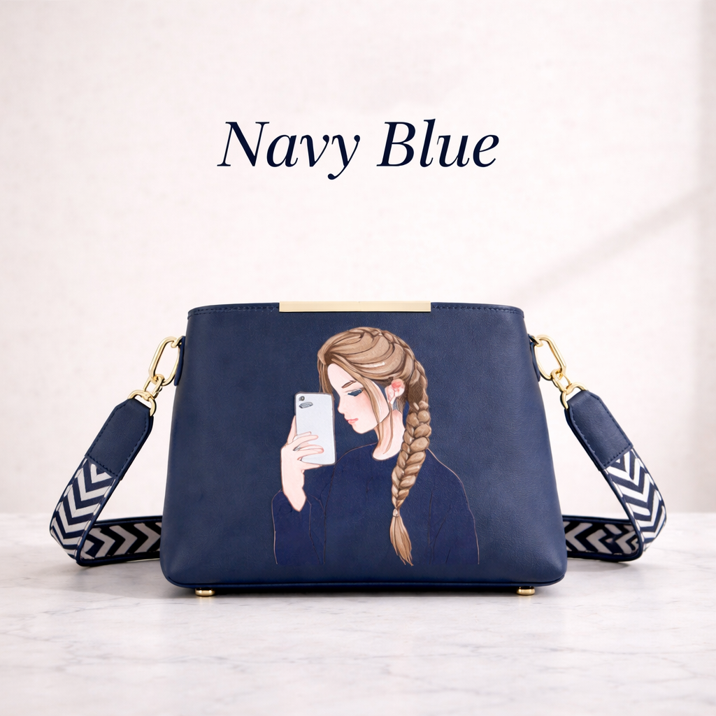 artistic design handbag women