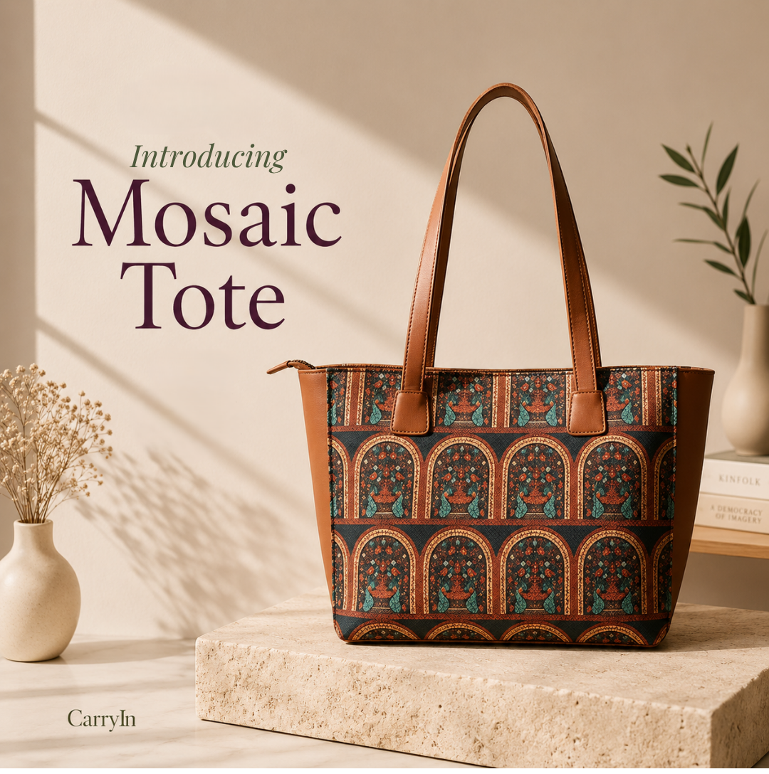 Heritage Mosaic Tote Bag