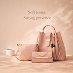 elegant women bags set