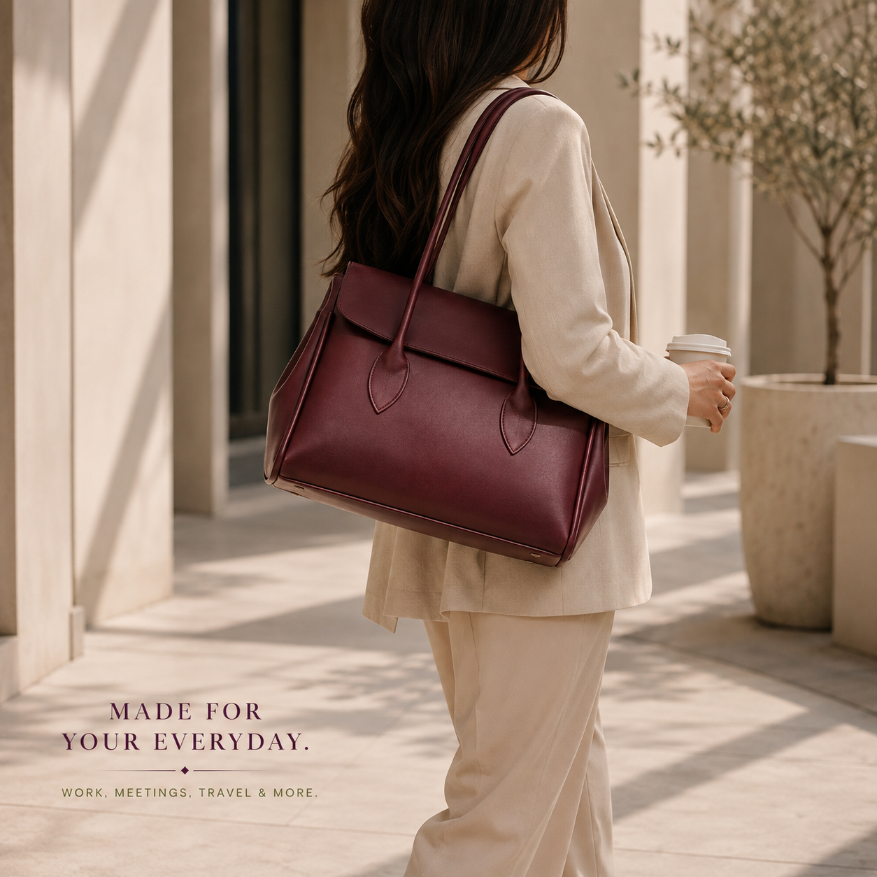 Luxury minimalist tote bag Pakistan