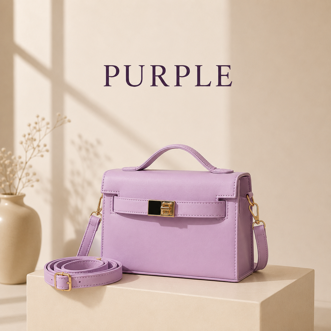 Compact Women's Shoulder Bag