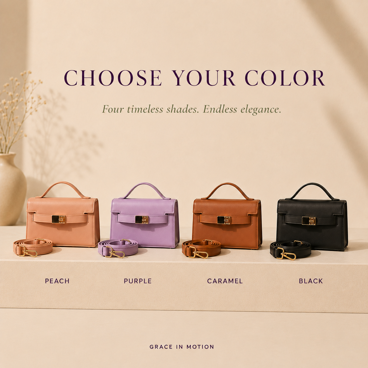Women's Luxury Top Handle Handbag