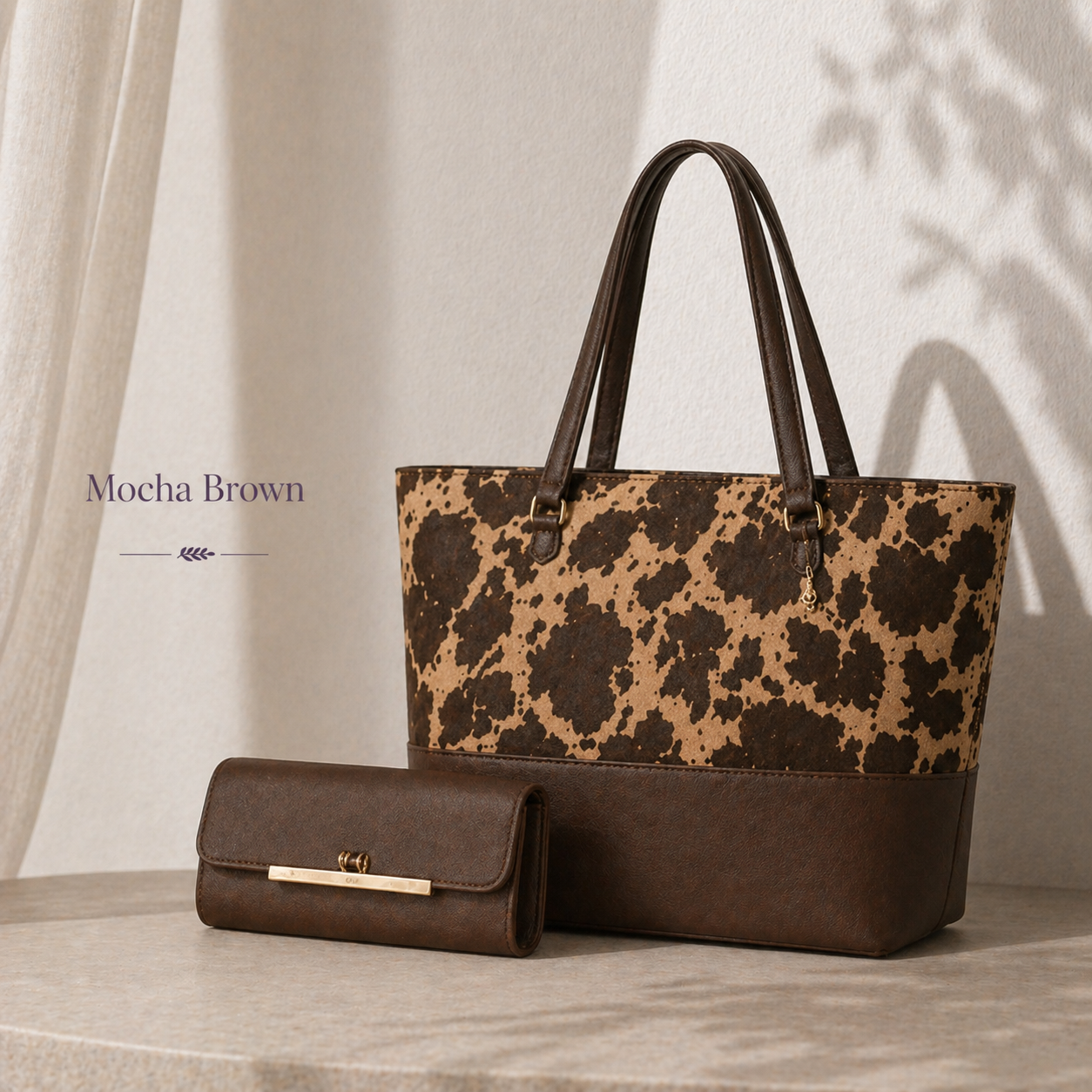 neutral aesthetic handbag