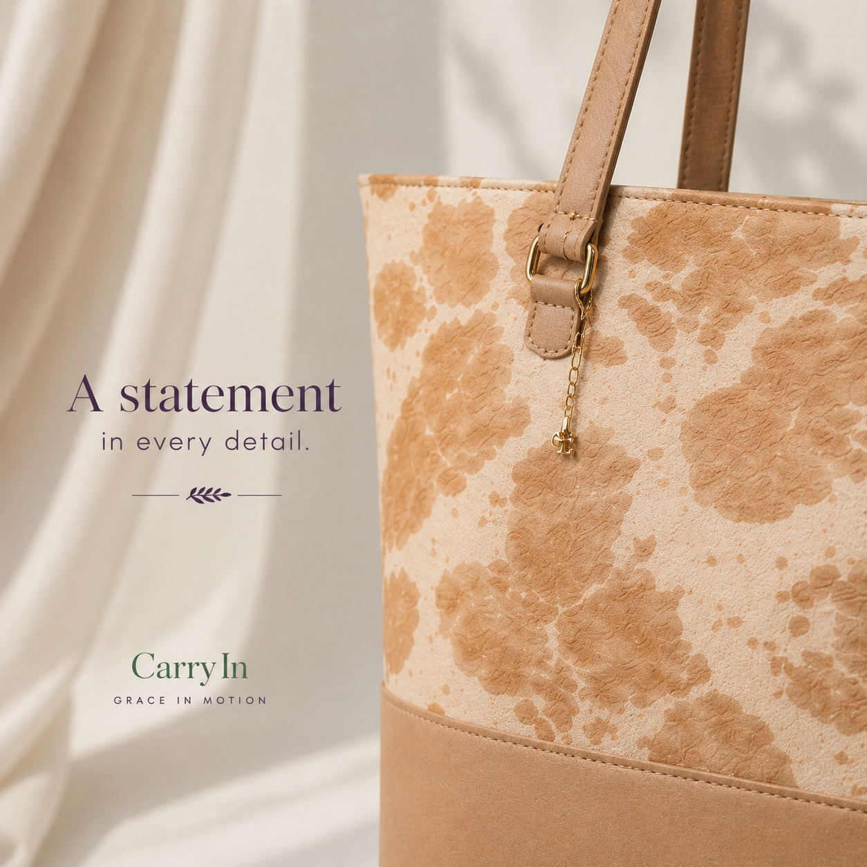 elegant women tote bag