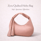 blush pink hobo bag